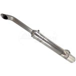 Silencer exhaust pipe stainless steel complete assembly fi 90 mm 82027824