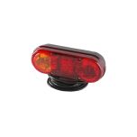 HOR76 rear combination lamp, LED 12/24V, left (without license plate light, LED position light 12/24V)