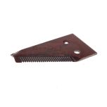 Čepeľ koncovej kosy, V-84mm, šírka 45mm, otvor 6,5mm, šírka otvoru 21mm, pre hranu 19mm