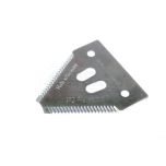 SCHUMACHER/rasspe H-80mm drážkovaná čepel kosy, šířka 76 mm, otvor 6,5 mm, šířka otvoru 51,5 mm, pro hranu 15 mm - balení 25 kusů