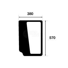 Lower right windshield 570X380