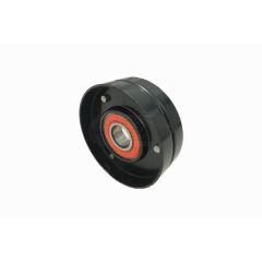 Compressor belt tensioner pulley