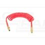 PUR M16 spiral cable /red/