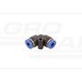Plastic elbow quick connector 4mm