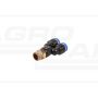 Tee connector fi 8mm external thread
