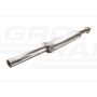 C-385 Turbo muffler straight outlet INOX 89014040