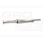 C-385 Turbo muffler straight outlet INOX 89014040