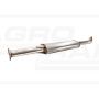 C-385 Turbo muffler, bent INOX outlet