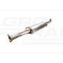 C-385 Turbo muffler, bent INOX outlet