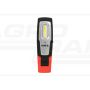 Pracovná lampa COB 600lm + 250lm LI-ION, IK07, IP54, CRI80 YATO 45358V 6W 2600 mAh