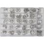 Aluminum washers 300 pcs. MIX