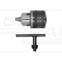 Drill chuck with key 10mm 3/8