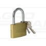 Mosazný visací zámek 50mm
