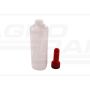 Calf bottle with nipple without handle 1 L with graduation