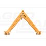 Three-point hitch triangle, category 2, for tools weighing max. 1,400 kg
