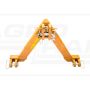Three-point hitch triangle, category 3, for tools weighing max. 1,800 kg