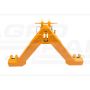 Three-point hitch triangle, category 3, for tools weighing max. 1,800 kg