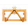 Three-point adapter, Euro standard, three-point linkage frame, 1000 kg