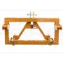 Three-point adapter, Euro standard, three-point linkage frame, 1000 kg