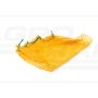 Yellow raschel bag - light 15kg, 40x65 cm Strong, pack of 100 pcs
