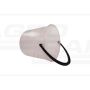 15 L transparent bucket with scale and certificate