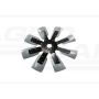 8-blade radiator fan