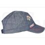 Case IH children's blue denim hat