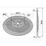Disque semeur 329x2,5 Niaux
