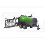 Water tanker with sprayer (water pouring function) for RC tractors 1:16
