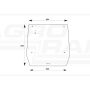 Rear window jx 54/4070-125T