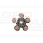Disque d'embrayage 28/221-219 JOHN DEERE, RENAULT fi 327 6005028827, 7700051101, 7700061790 LUK