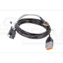Cables for the AFS-372 receiver (for GSM Modem RV55 to AFS-372)