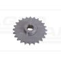 Elevation auger drive sprocket.