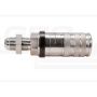 Breakable hydraulic quick connector, WIA3CV series (3CFPV), long socket 7/8