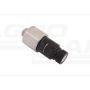 Hydraulic dry-closing quick connector, external thread plug