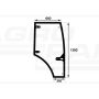 Right door glass MJR 80
