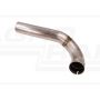 Coude/tuyau intermédiaire B69148 L168524 INOX/INOX (installation interne - 76mm)