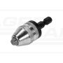 Keyless drill chuck HEX YATO 0,5-3,0