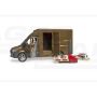 Mercedes Sprinter UPS kuriér s paletovým vozíkom Bruder 02678