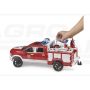 Hasičské auto RAM 2500 s modulom svetiel a zvukov Bruder 02544