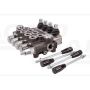 Four-section hydraulic distributor 40L (with integrated check valves)