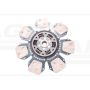 Clutch disc 28/221-319 fi-350 z-16 26.7 / 32.8