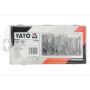 Rovné závlačky mix veľkostí YATO 1000 ks