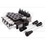 4-section hydraulic distributor, max flow 40L, 1-section with latch