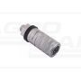 Breakable hydraulic quick coupling, WIA3CV series, EURO external thread socket