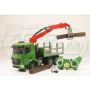Mercedes Arocs transporter with crane 1:20 2.4GHz RTR with crane and grab manipulation.