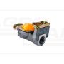 Pneumatic coupling M22x1.5; 2-way yellow