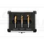 Spot weld drill bit set YATO 3 pcs