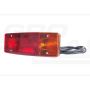 Right rear combination lamp, hybrid, 12/24V, with 200 cm cable WAŚ