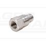 Dry break hydraulic quick connector, plug G3/4